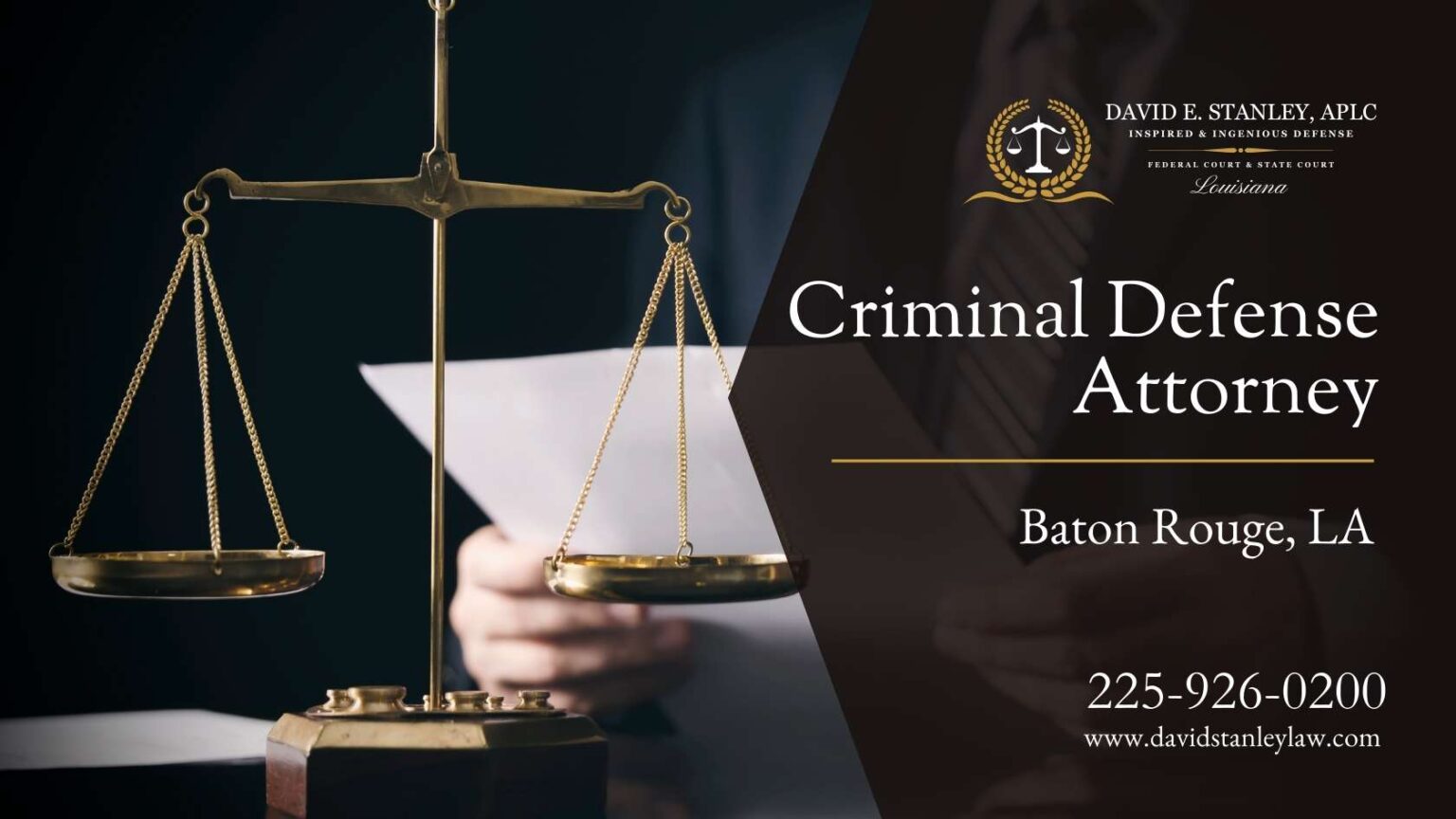 Criminal Defense Attorney Baton Rouge LA