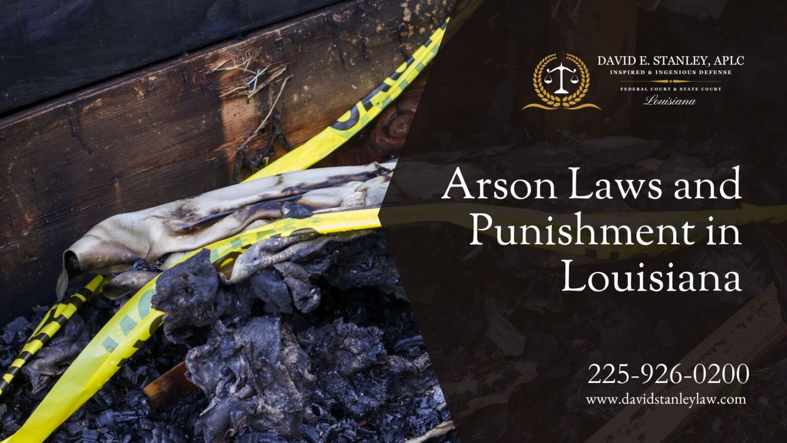 Arson Criminal Defense Attorney