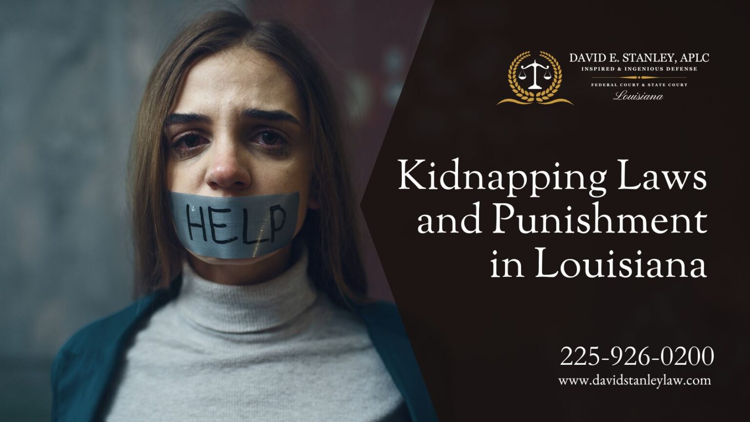 Kidnapping Criminal Defense Attorney