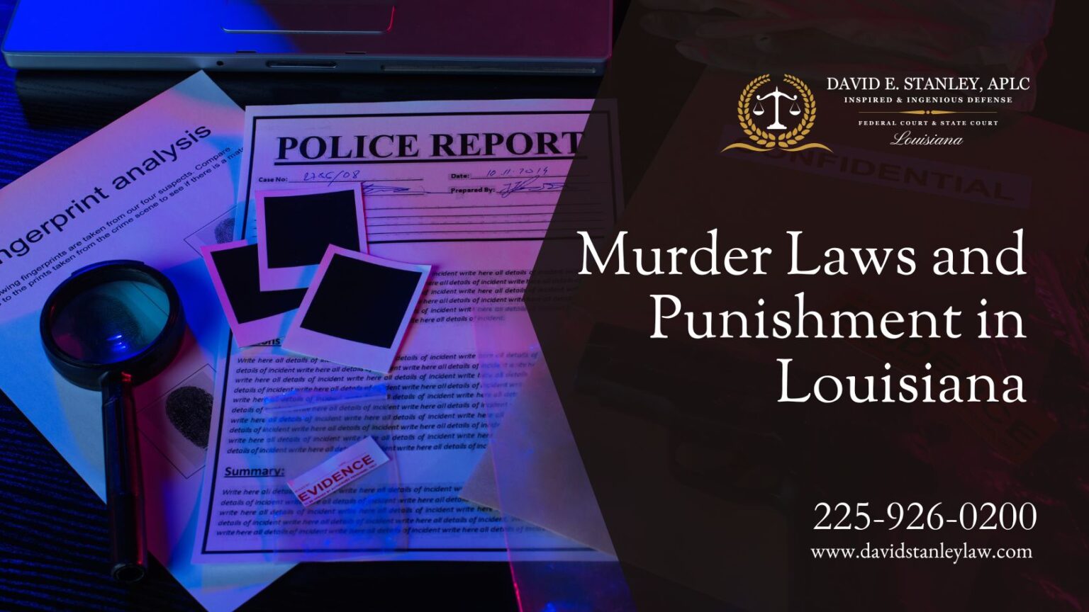 Murder Criminal Defense Attorney in Louisiana