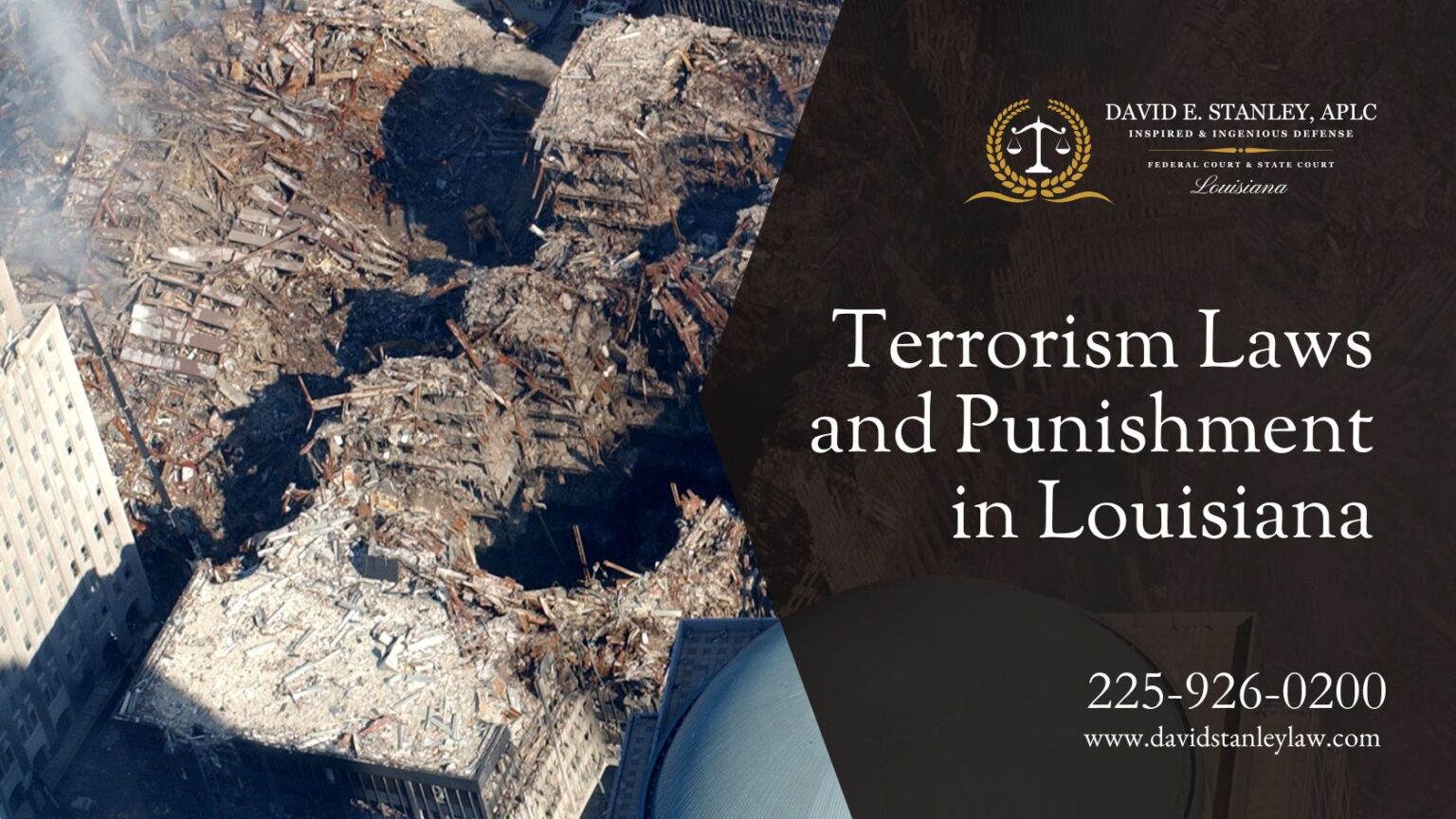 Terrorism criminal defense attorney