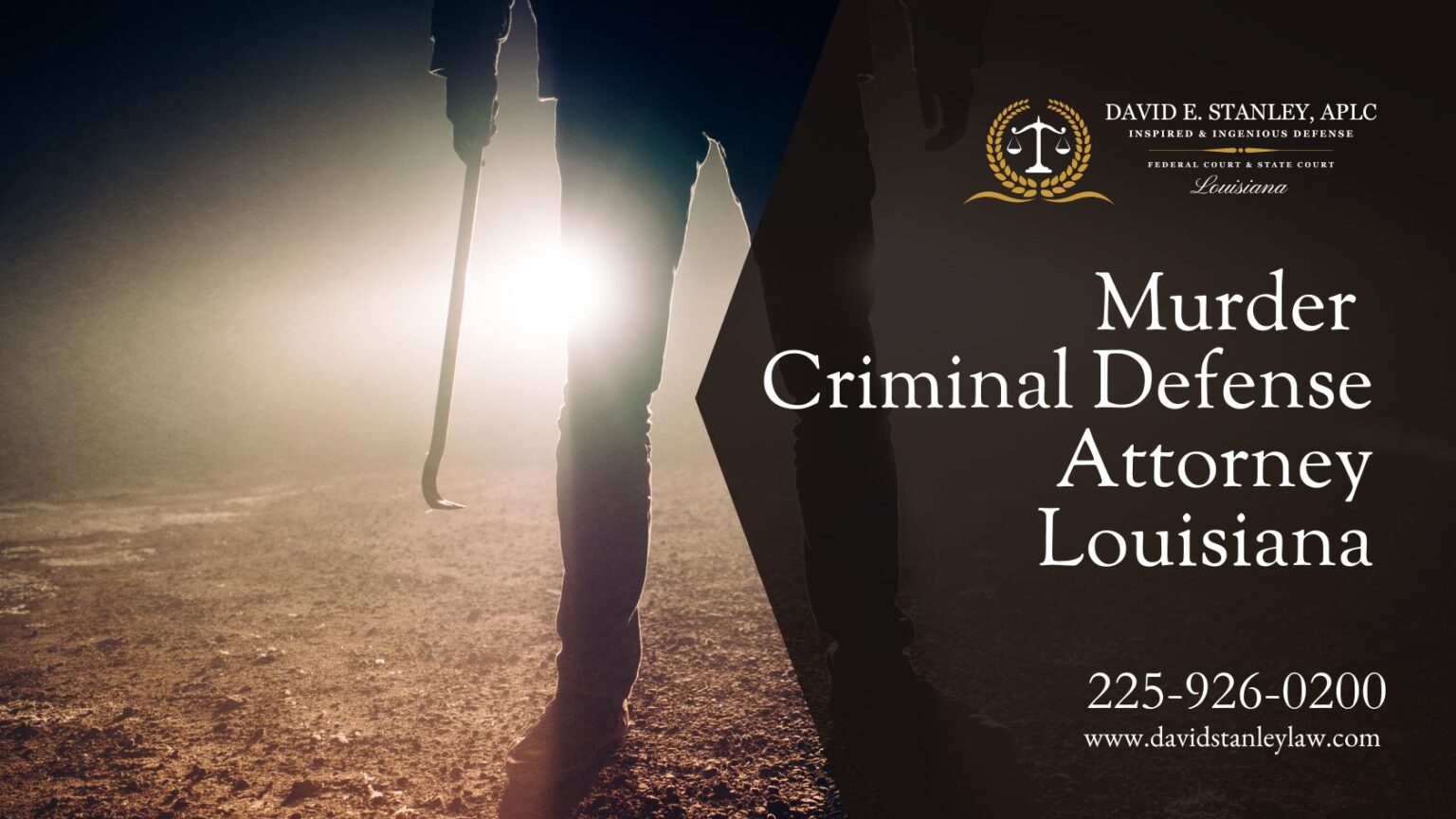 Murder Criminal Defense Attorney in Louisiana