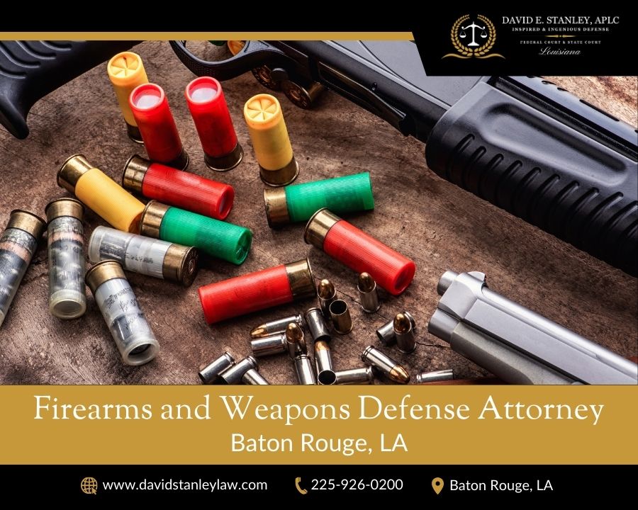 Baton Rouge LA Gun Defense Lawyer